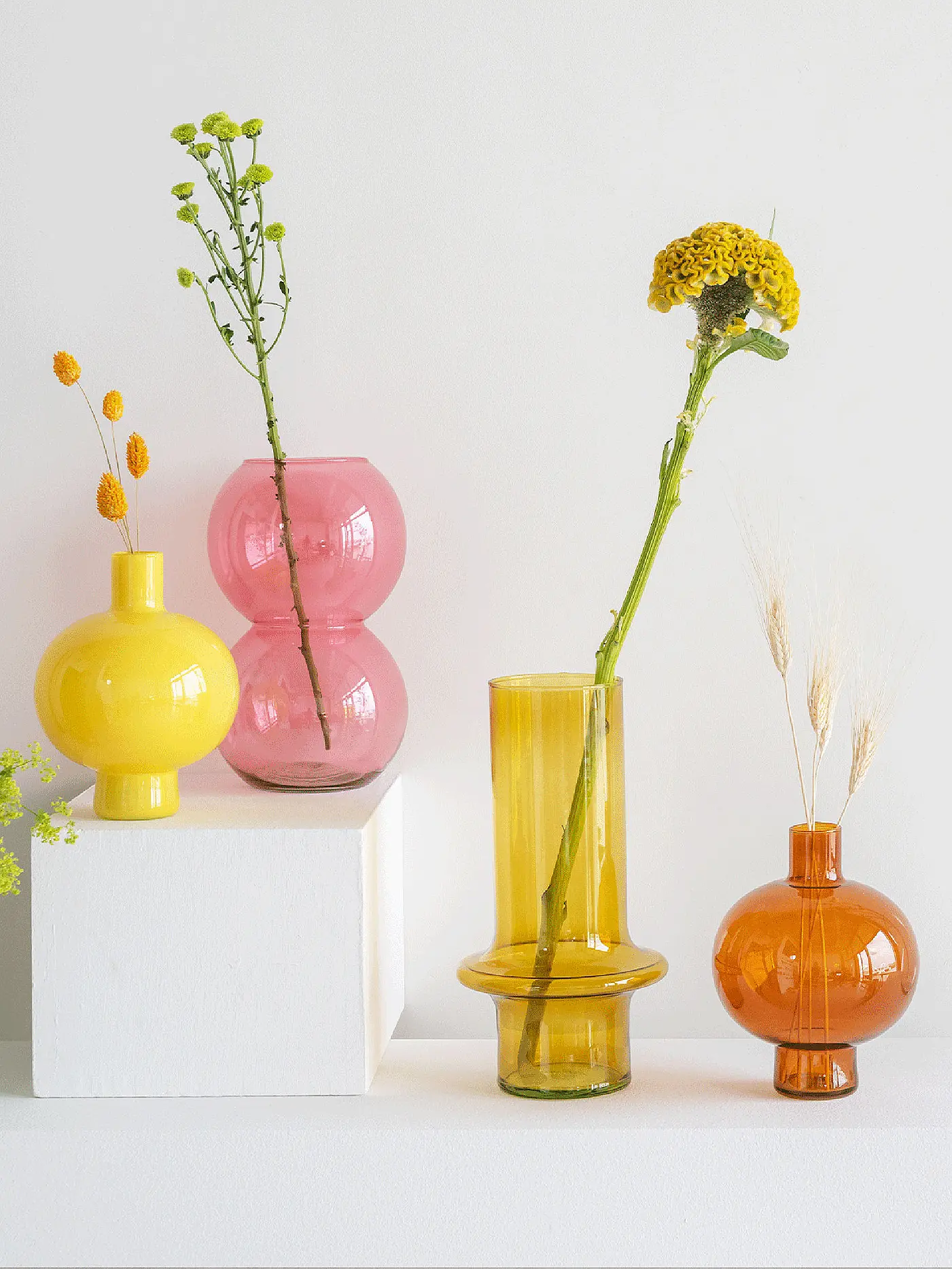 URBAN NATURE CULTURE | Vase 15,5x20cm Golden Oak | 